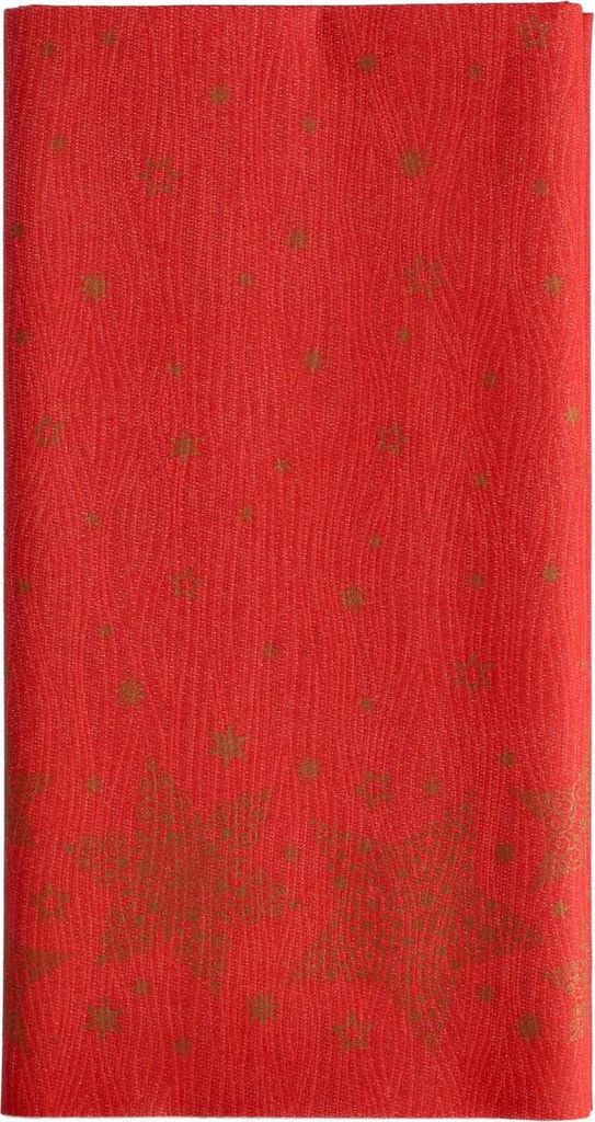 Papstar 88658, Rechteckig, Rot, Zellulose, Tischdecke, Produktbild 