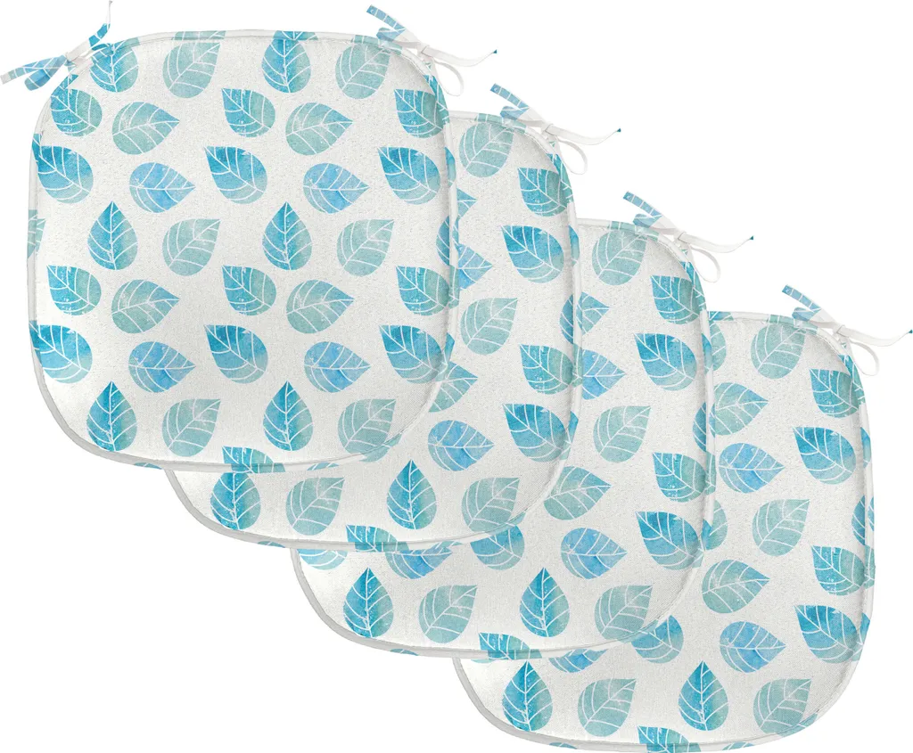 Cuscini Sedie Ergonomici ABAKUHAUS 40x40 Impermeabili Blu