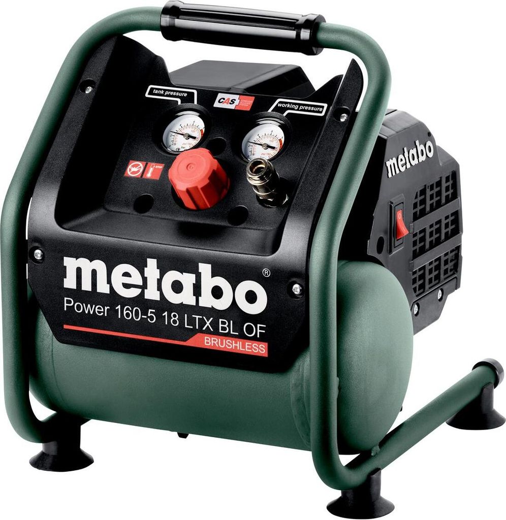 Metabo Power 160-5 18 LTX BL OF Akku-Kompressor 18V Werkzeug ohne Akku Ladegerät