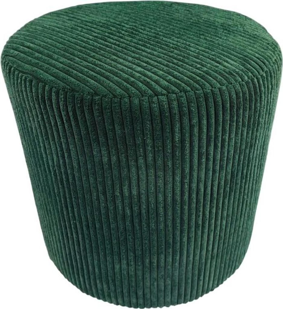 Cord-Hocker POSO 40x40 cm gepolstert rund – weiches Produktbild 