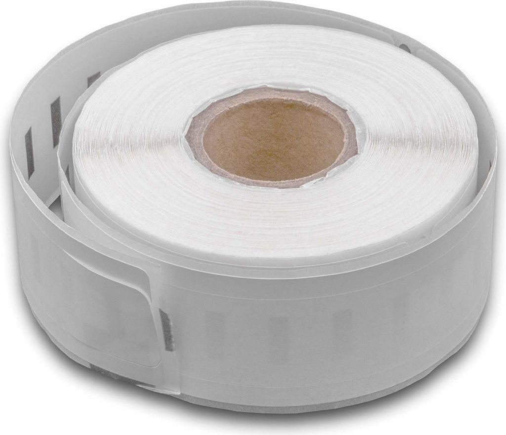 vhbw Rolle 19mm x 147mm (150 Etiketten) kompatibel mit Dymo LabelWriter 4XL, 450 Twin Turbo, 450 Turbo, 450 Duo Drucker Weiß