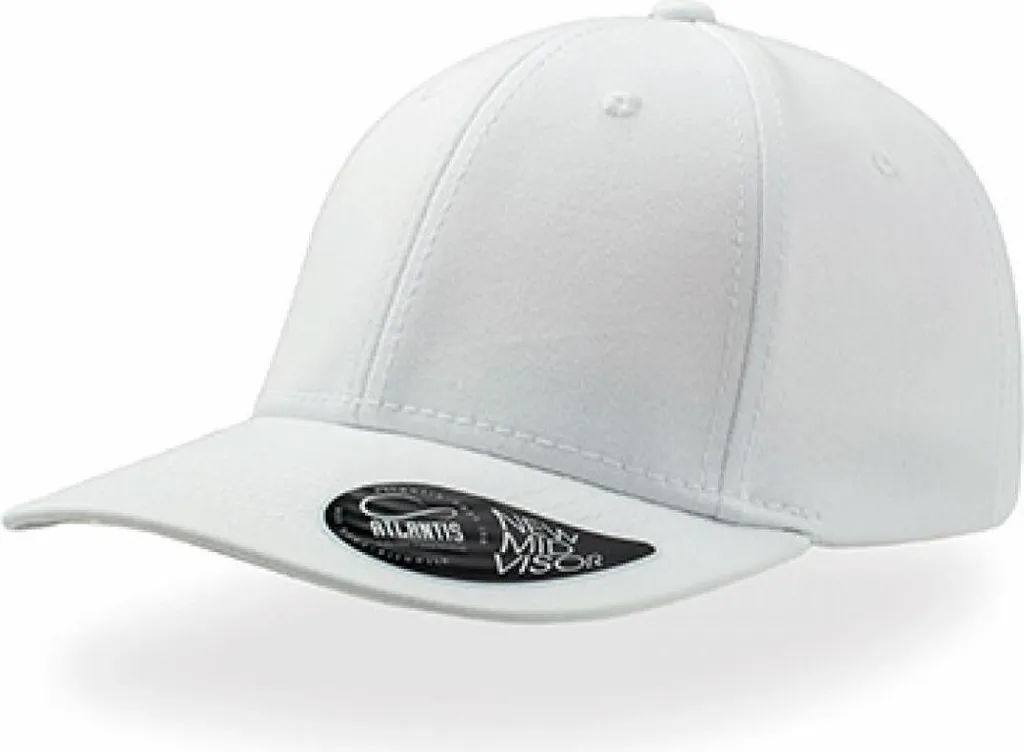Atlantis Pitcher Cappellino Baseball Bianco e Grigio L/XL Flex