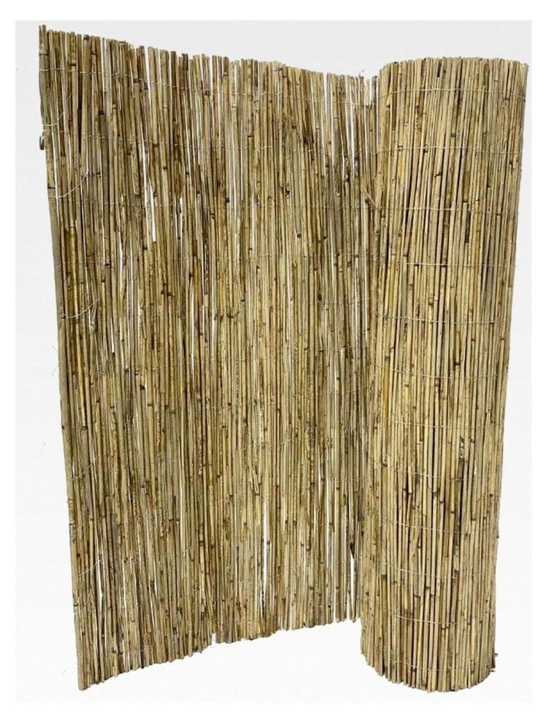 Schilfrohrmatte "bambussi BP" als Sichtschutz für den Balkon, 90 x 500 cm
