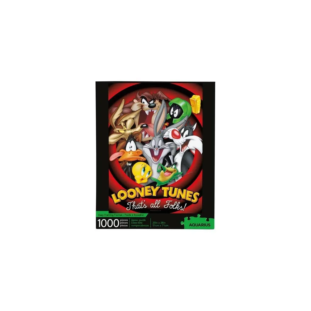 Réduisez le stress avec le puzzle Looney Tunes 1000 pièces relaxant