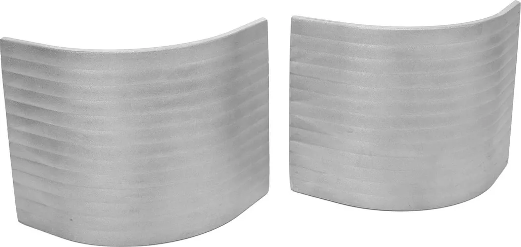 Fini les Coins de Ponton Abîmés avec ces 2 Capuchons en Aluminium de 90°