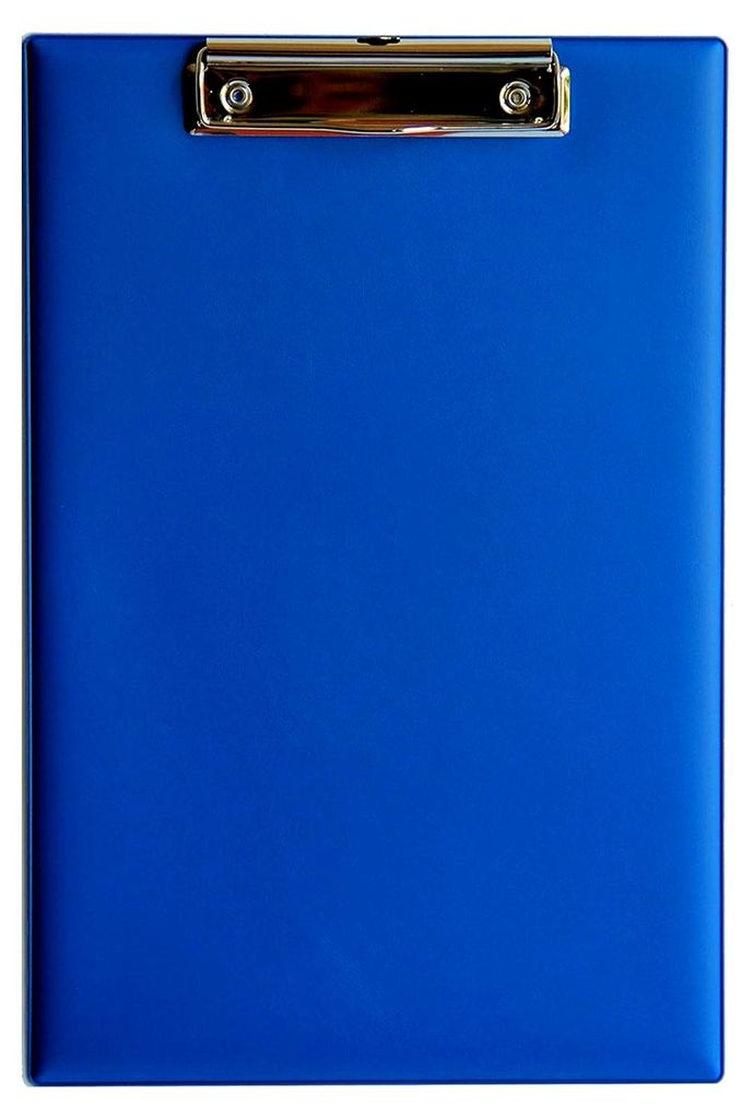 Klemmbrett DIN A4 blau ( Germany) Klemmmappe Clipboard Schreibmappe Schreibunterlage