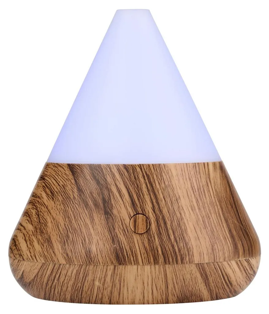 Diffuseur aroma Grundig sans fil à ultrasons aspect bois pour aromathérapie