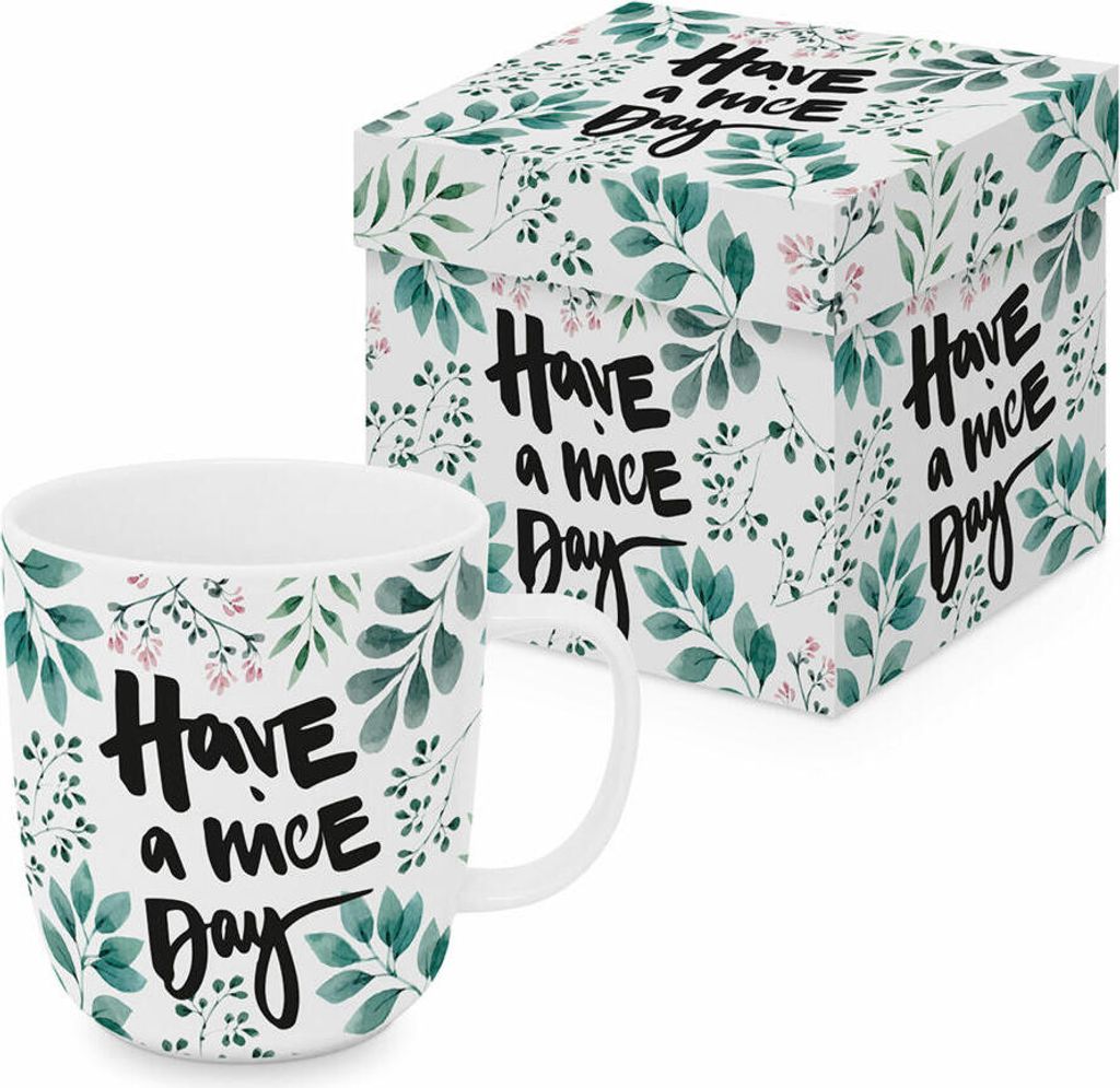 PPD Have a nice day Matte Mug, in Geschenkbox, Tasse, Teetasse, Kaffee Becher, 400 ml, 604500