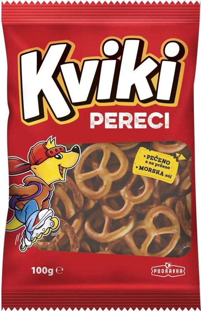 Kviki Pereci Bretzel 100g Produktbild 