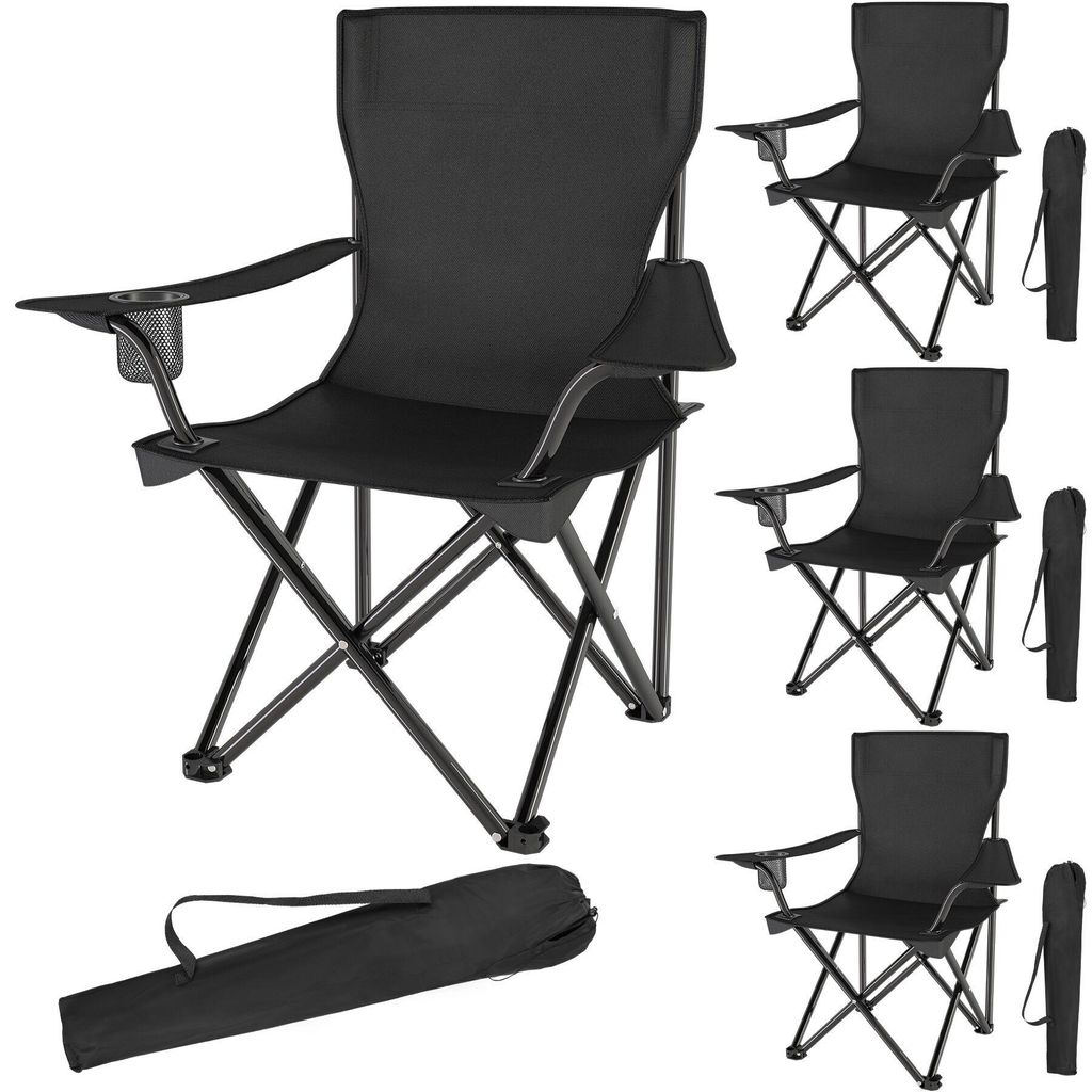 Lot de chaises de camping Gil - Lot de 4 Image du produit 