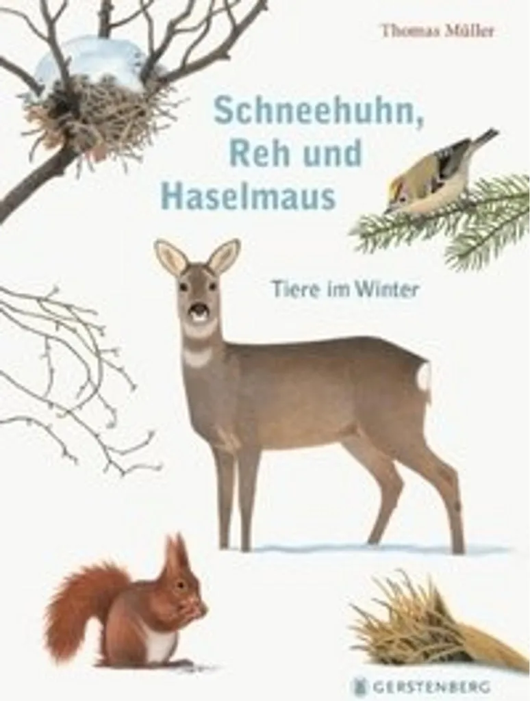 Livre éveil nature Schneehuhn, Reh und Haselmaus contre l'addiction écrans