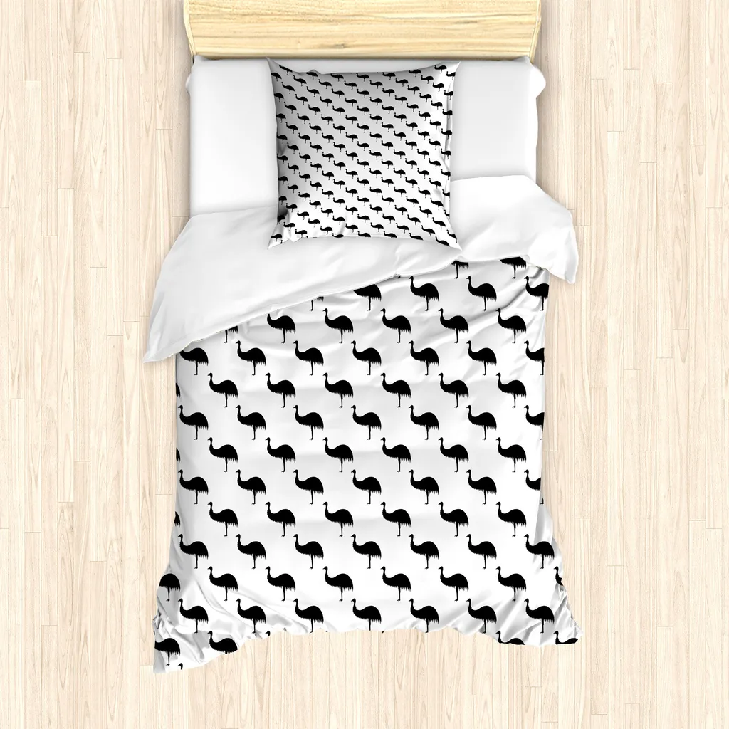 Copripiumino Animali Singolo 135x200 Grigio | Stile e Praticità