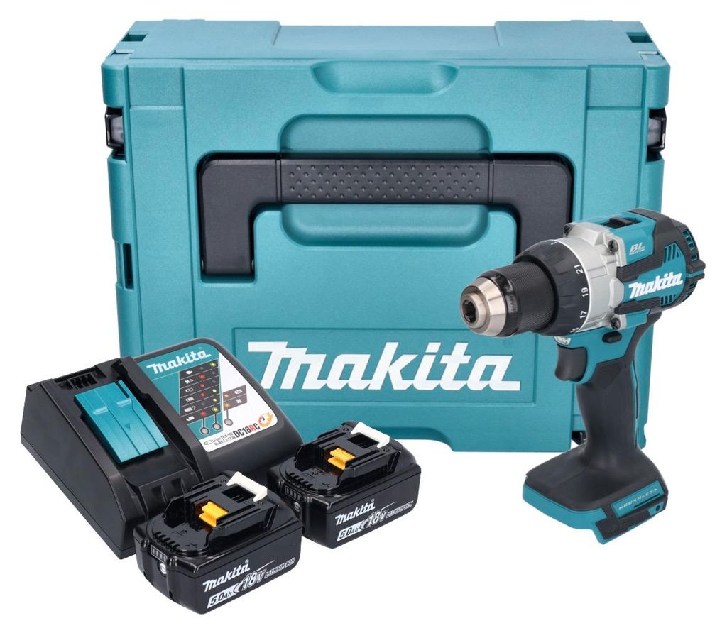 Trapano avvitatore a batteria Makita DDF489RTJ Immagine del prodotto 