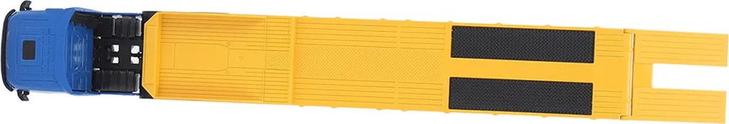 Remorque Plate Métallique Incassable 1:50 Jaune pour Jeune Ingénieur - 5