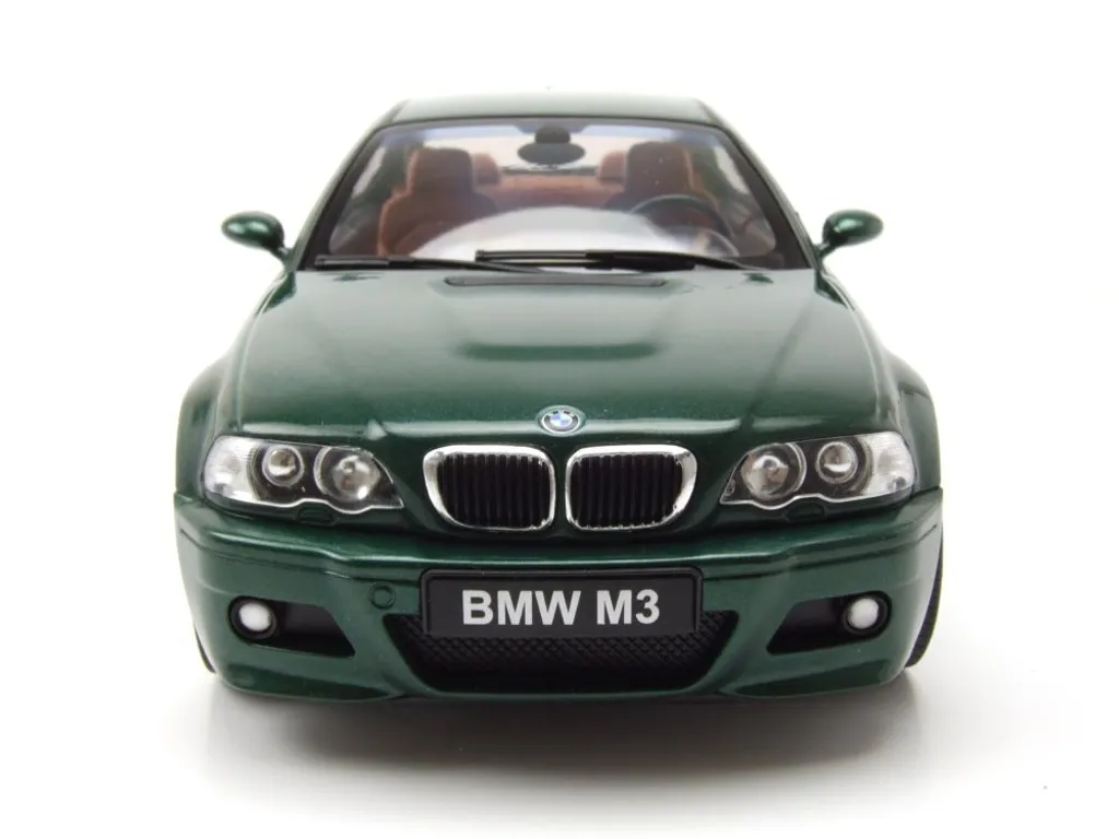 Complétez votre Collection : BMW E46 M3 Coupe 2000 Solido 1/18 Verte Précise - 13