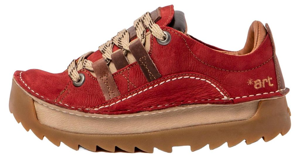 Art Schuhe Herren/Damen 0590 PLEASANT TIBET / SKYLINE Farbe Rot