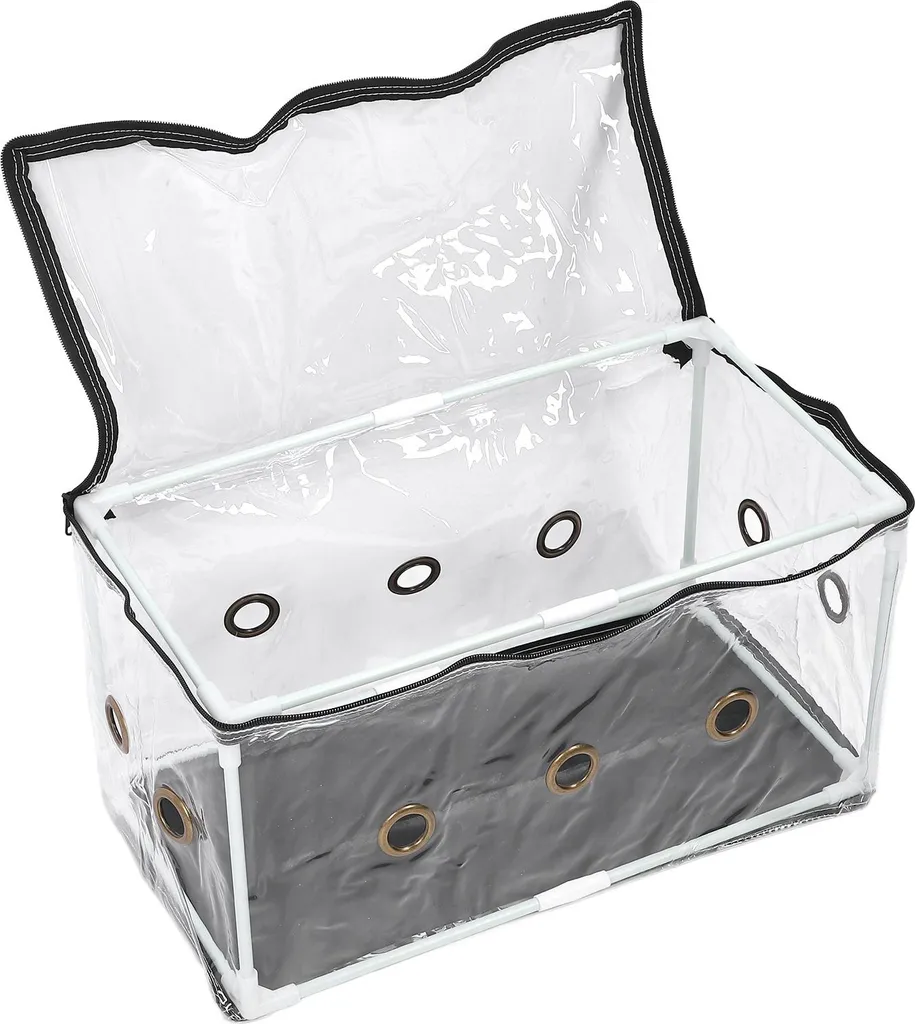 Hotte de laboratoire mycologie en PVC transparent pour culture champignon