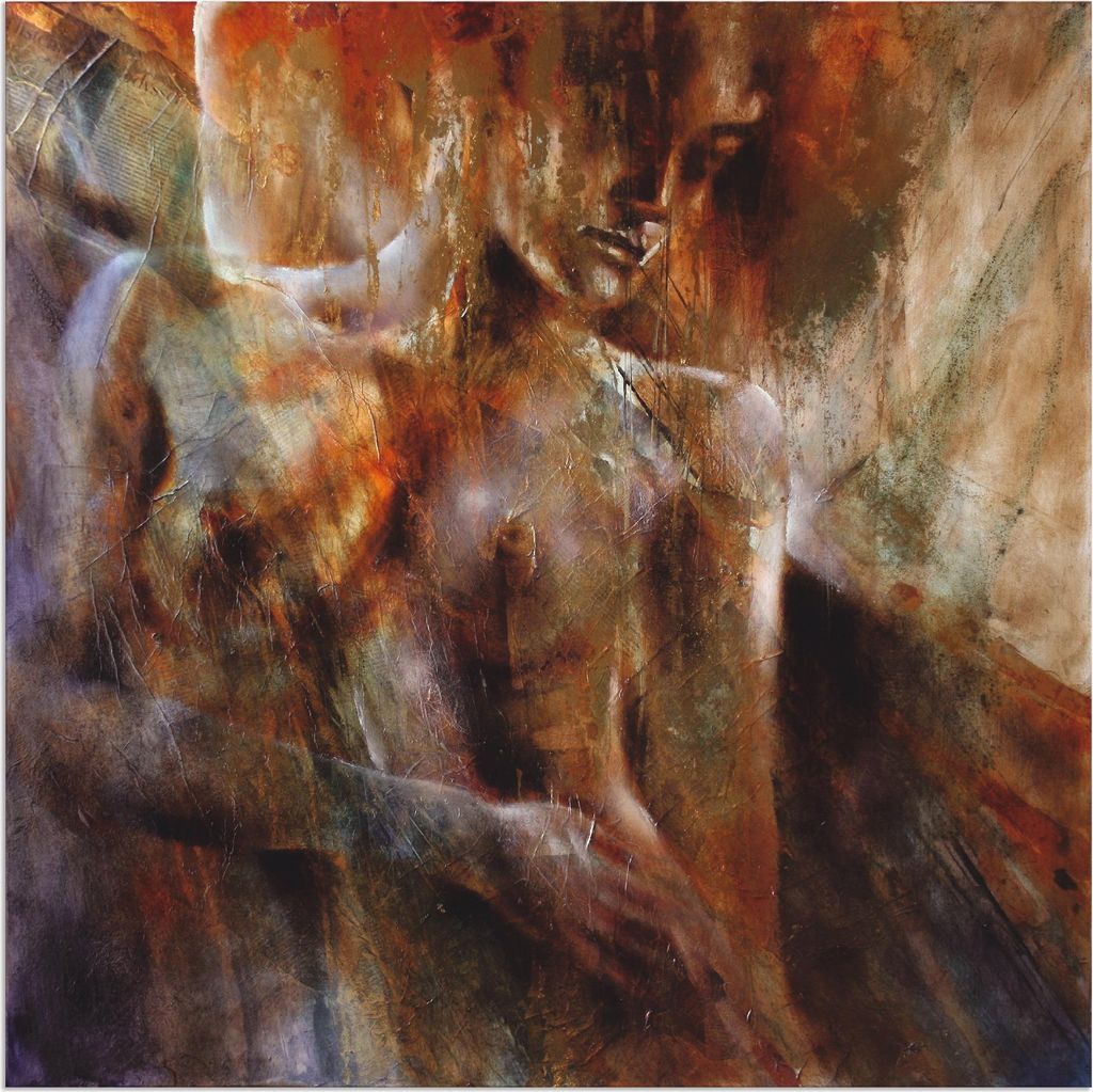 ARTland Wandbild Alu für Innen & Outdoor Karla V Größe: 40x40 cm