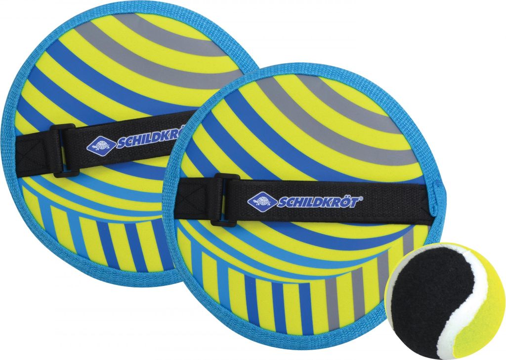 Schildkröt Funsports - NEOPREN KLETT BALL SET, neon-orange