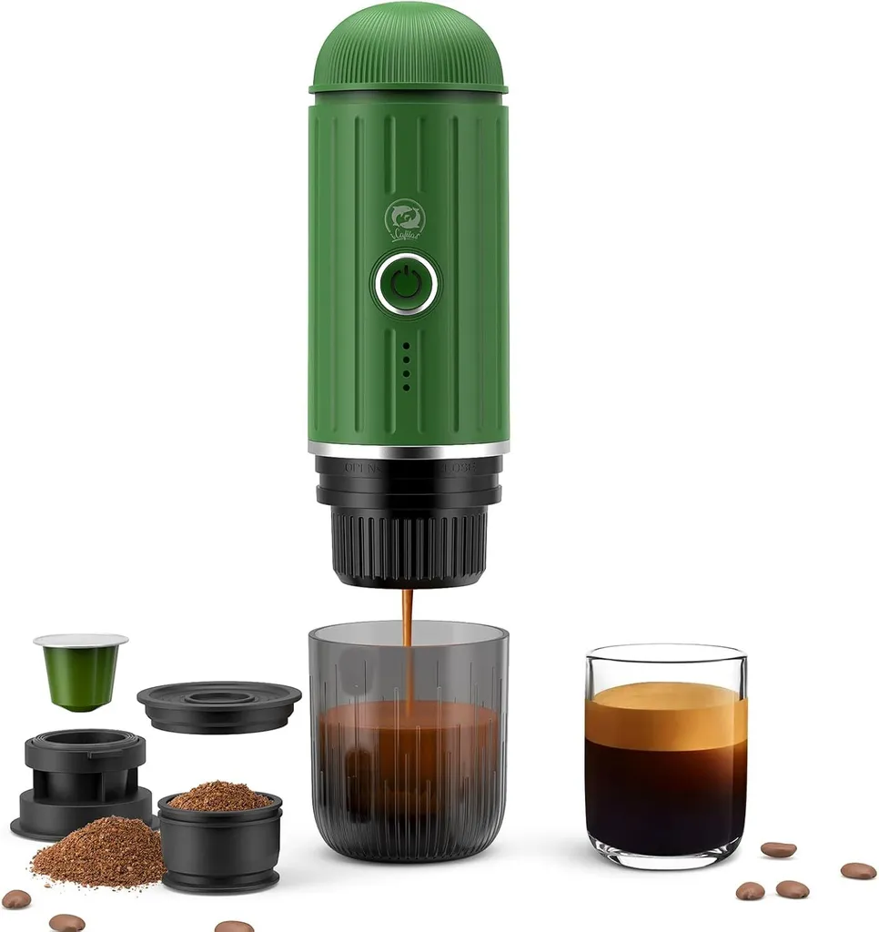 Macchina Caffè 12V per Auto e Casa: Espresso Facile per Tutta la Famiglia