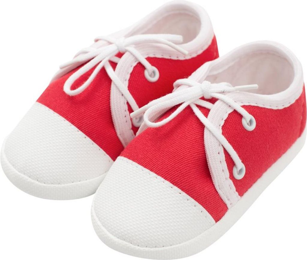 Baby Turnschuhe New Baby rot 0-3 m, Gr. 116/122