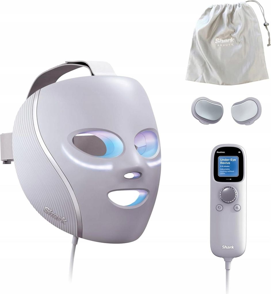 Shark Beauty CryoGlow LED-Maske und Kühlung der Augenpartie Produktbild 