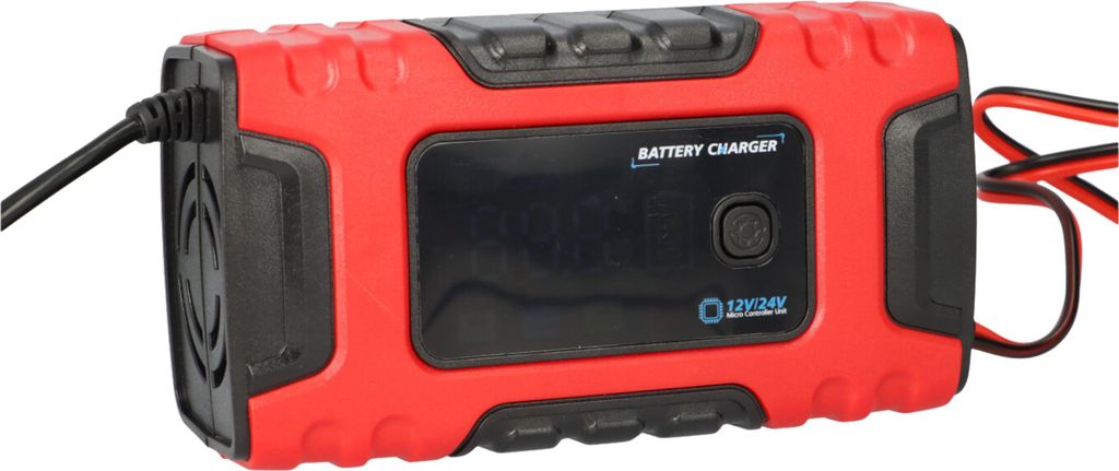 Kraftmax BC-600 10A Ladegerät – 12V/24V Smart Kfz-Lader