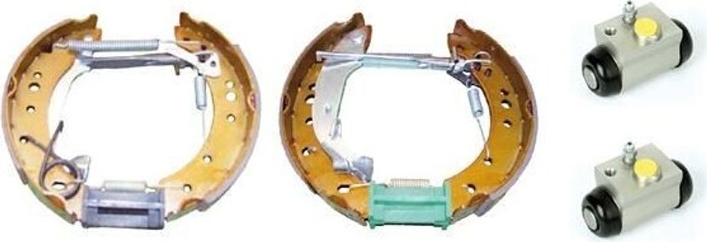 BREMBO K 61 080 - OE 424202 Bremsbelagsatz für 1007 (KM), C2 (JM), C2 Enterprise (JG), C3 I (FC, FN), C3 II (SC), C3 Pluriel (HB)