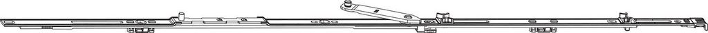 ROTO NX Axerstulp T/P Grundsicherheit L= 490 mm FFB 411-600 Produktbild 