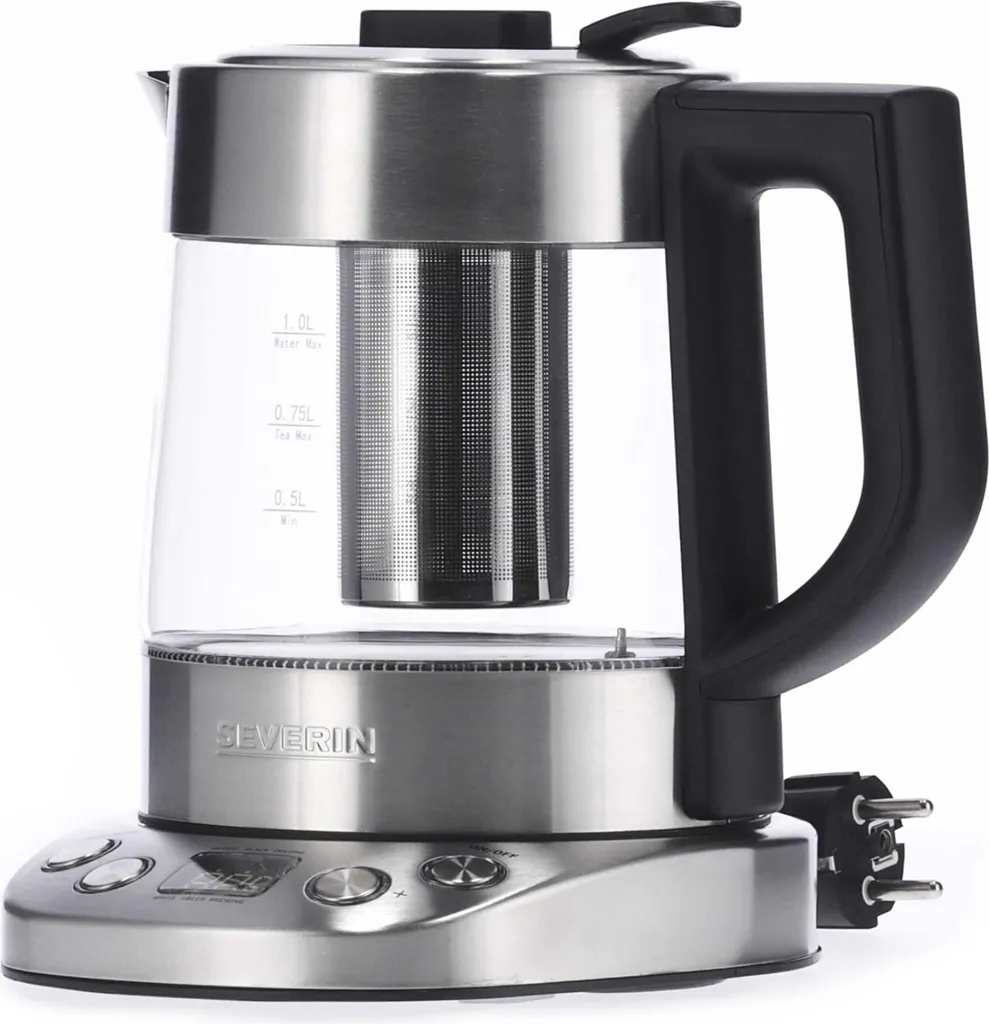 Théière DeLuxe Mini WK3473 1,0L : Bouilloire Compacte en Inox de Qualité - 12