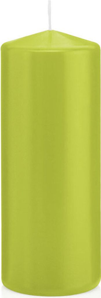 Kerzen Apfelgrün, Stumpenkerzen Apfelgrün 15 x 5,8 cm (H x Ø), 16 Stück, Wiedemann Kerzen, Markenkerzen Germany in RAL Qualität
