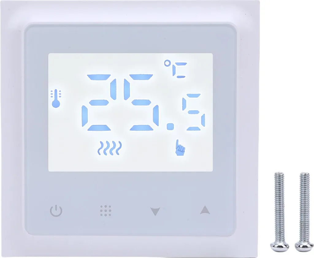 Cronotermostato Digitale WiFi Touch Screen - Controllo App Tuya Smart