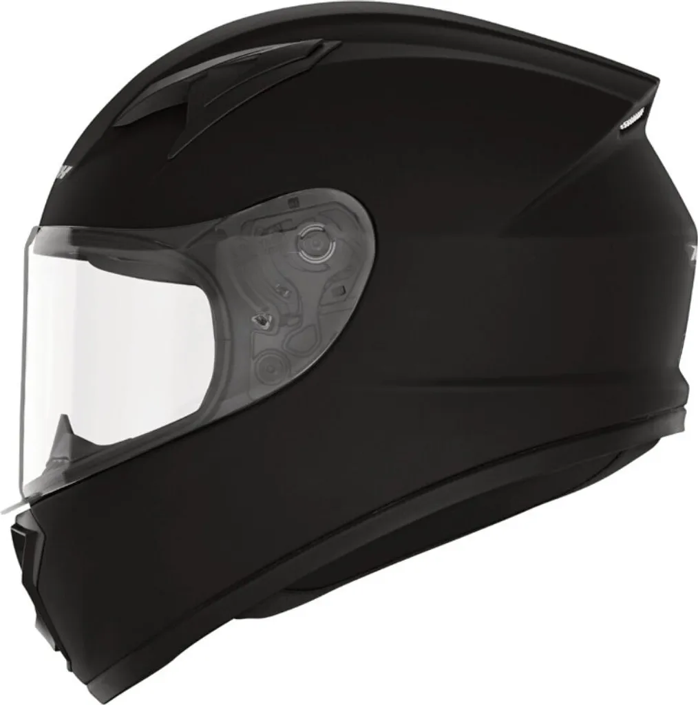 Casque Moto NOX N731 Enfant Finition Noir Mat Confortable Taille S