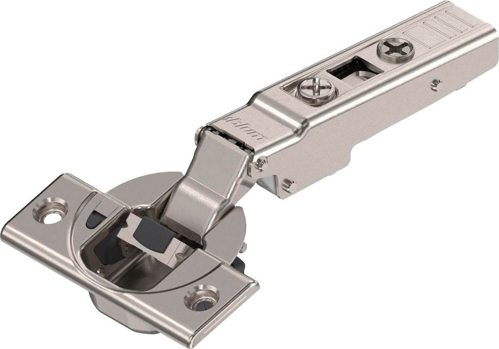 BLUM CLIP top BLUMOTION Spezial Scharnier 110°, gerade mit Feder, Schrauben