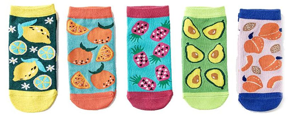 Lustige Sneaker-Socken aus Baumwolle, bunte Socken, Größen Produktbild 