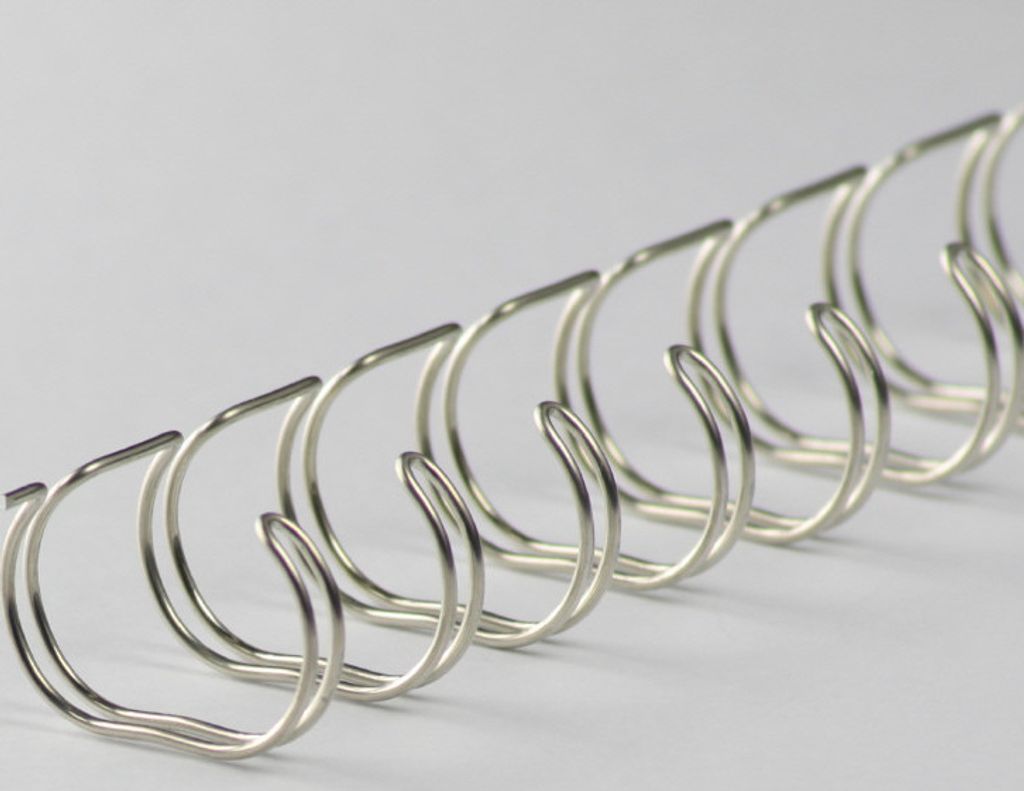 Drahtbinderücken 23 Ringe 11,1mm, 7/16 Zoll, 2:1 Teilung brilux