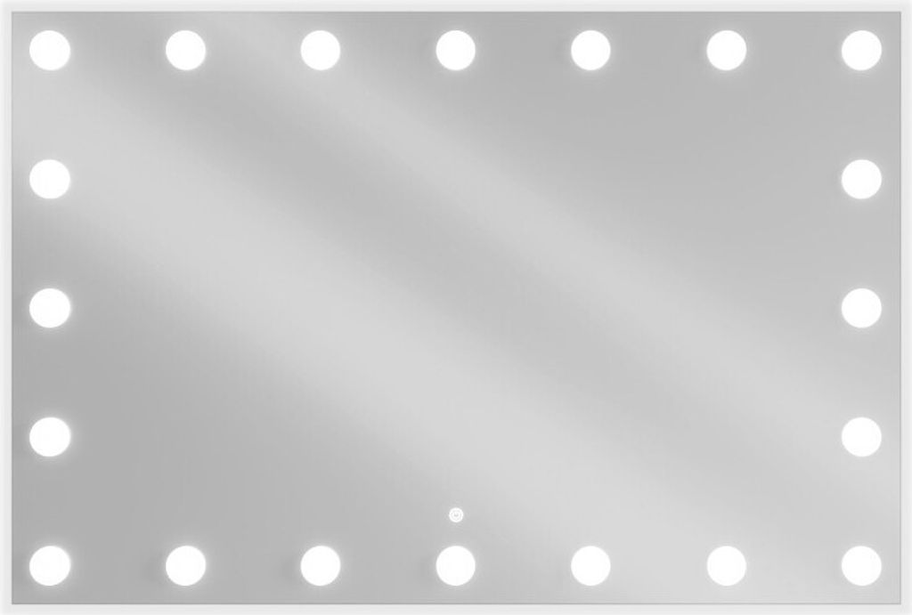 Mexen Dona kúpeľňové zrkadlo s podsvietením 100 x 80 cm, Obrázok produktu 