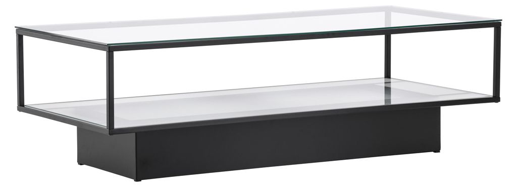 Maglehem Table basse avec plateau 60x130 cm, verre. Image du produit 