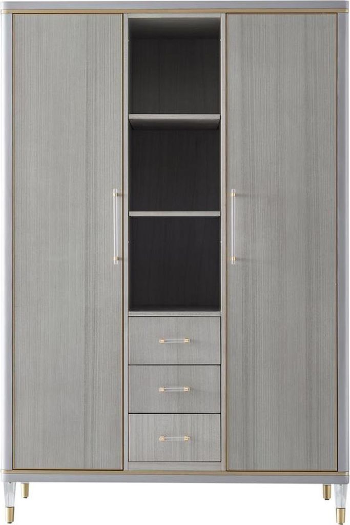 Italienische Schlafzimmer Möbel Design Kleiderschrank Holz Schrank Schränke Neu