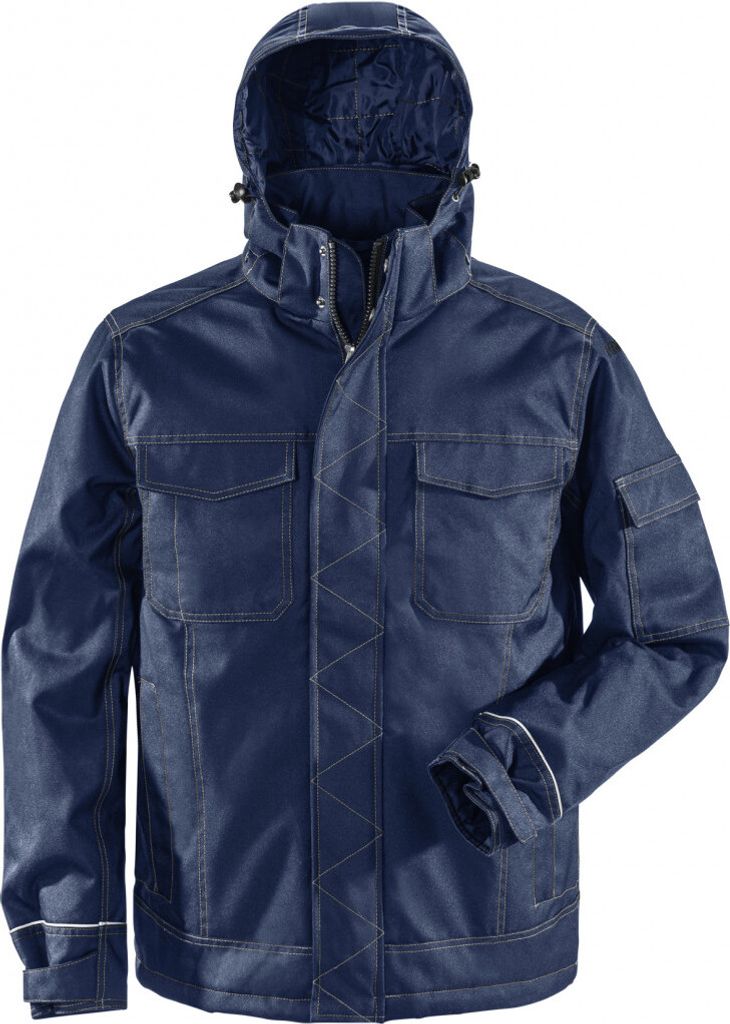 Fristads Winterjacke 4001 PRS 113080, Farbe:marineblau, Größe:4XL