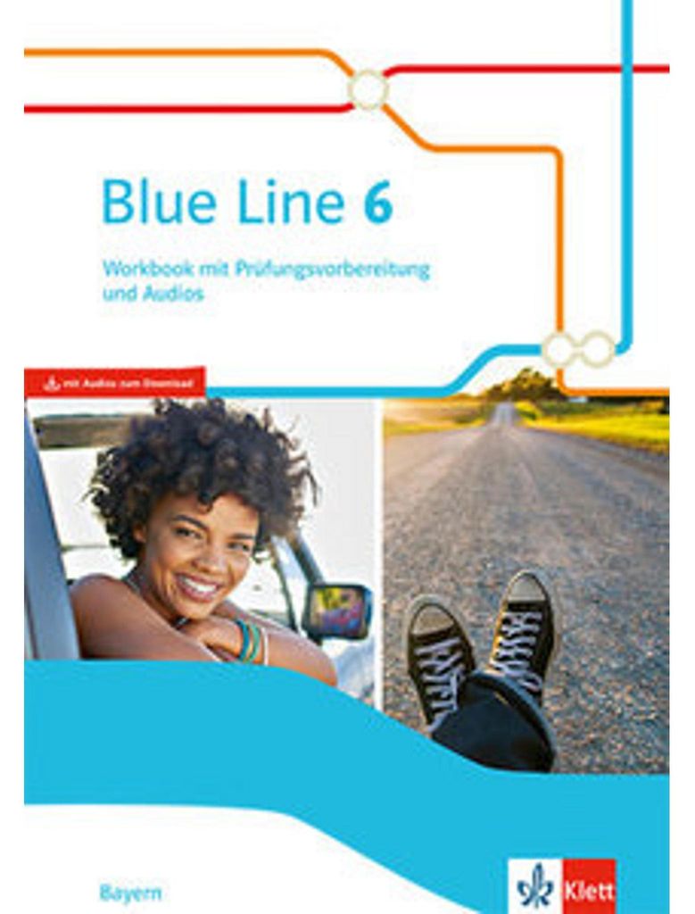 Blue Line 6. Workbook mit Prüfungsvorbereitung und Audios Produktbild 