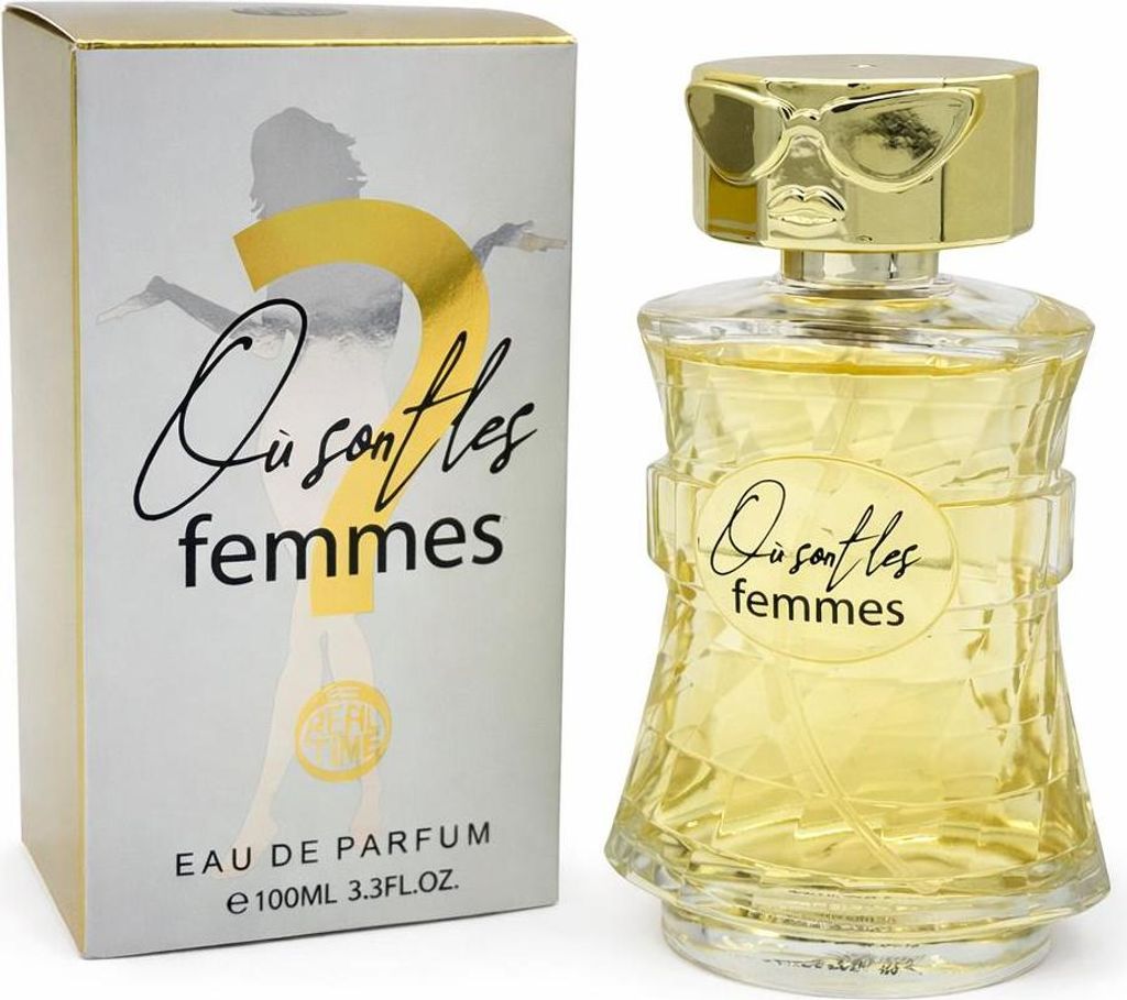 Real Time Eau De Parfüm "Ou sont les Femmes" 100 ml Produktbild 