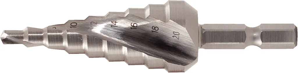 Foret Étagé Multidiamètre en Acier HSS pour Perçage de Métaux Fins