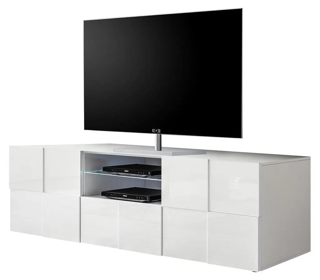 Meuble TV Dama L181 cm : Rangez tout et sublimer votre salon moderne