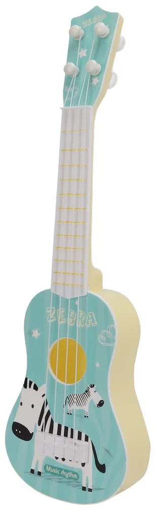 Instrument de Musique Ukulélé pour Enfant et Bébé Jouet Guitare Bleu