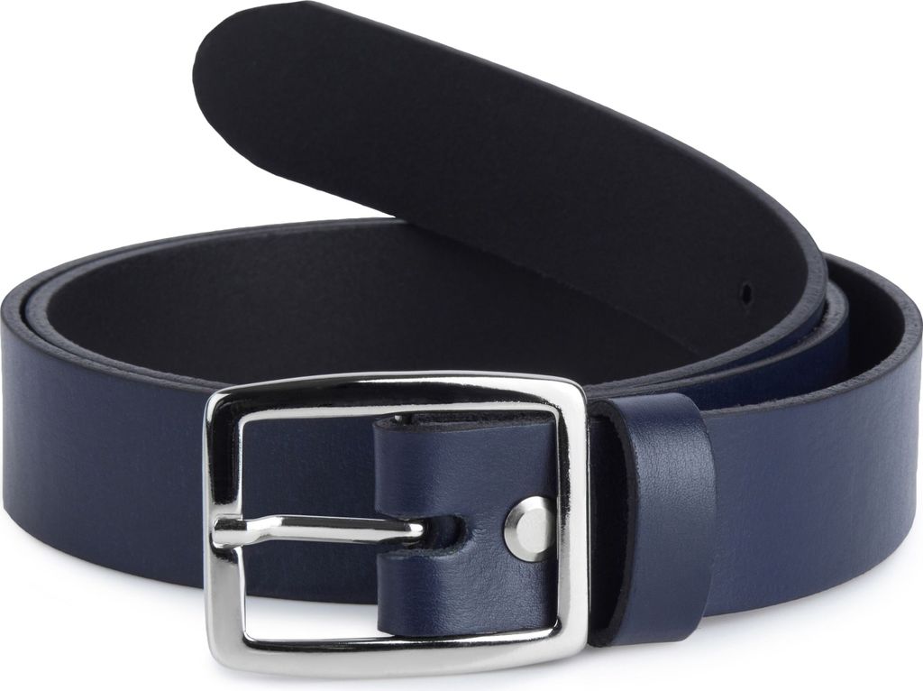 Merry Style Damen Gürtel Ledergürtel D41(Navyblau, 95 cm (Gesamtlänge 114 cm))