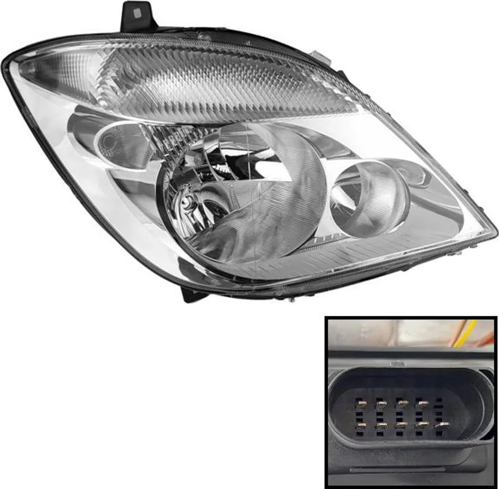 Faro Anteriore DX Mercedes Sprinter 07-14 con Motore Elettrico | Offerta