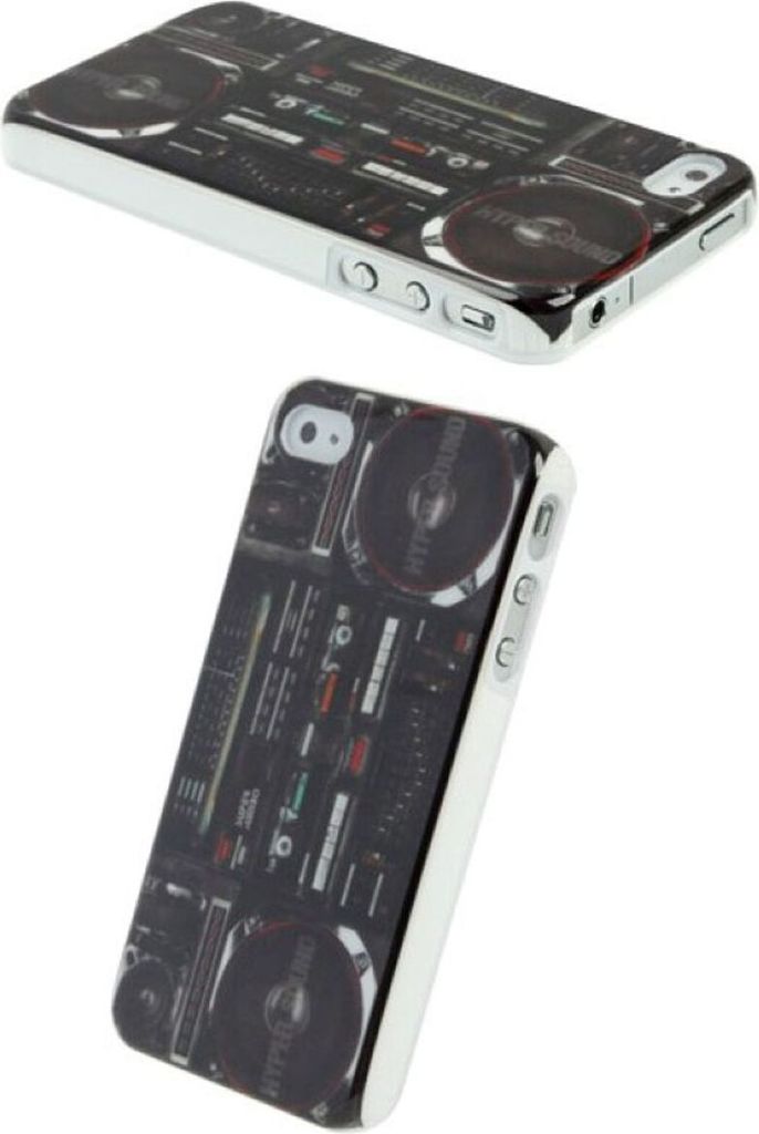 Schutzhülle Hard Case Hülle für Handy iPhone 4 / 4s Kofferradio