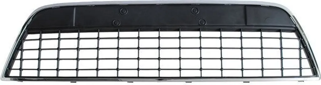 Grille centrale pare-chocs noir chrome pour remplacer calandre cassée
