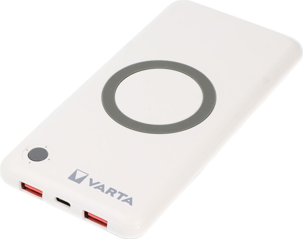 VARTA Zusatzakku "Wireless Power Bank" 10.000 mAh weiß Produktbild 12